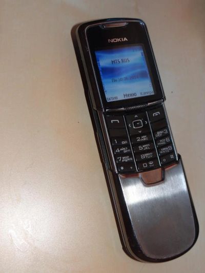 Лот: 4253075. Фото: 1. Nokia 8800 special edition (silver... Кнопочные мобильные телефоны