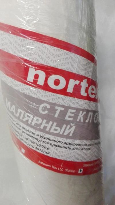 Лот: 8784919. Фото: 1. Стеклохолст 45г/кв.м. Обои, панели, ДВП, ДСП, МДФ