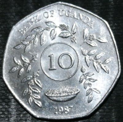 Лот: 17449528. Фото: 1. Экзотика с рубля (25096) Уганда. Остальные страны