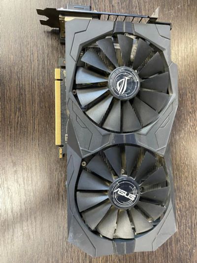 Лот: 24571145. Фото: 1. Видеокарта Rog-Strix-rx570-4g-gaming. Видеокарты