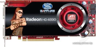 Лот: 1731648. Фото: 1. PCI-E Sapphire HD4890 1024Mb 256Bit... Видеокарты