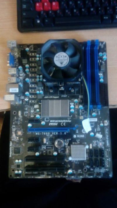 Лот: 7588114. Фото: 1. Игровой комплект. Процессор AMD... Материнские платы