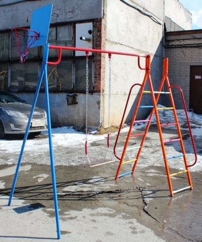 Лот: 9641363. Фото: 1. Уличный спортивный комплекс Дача-А. Детские спортивные комплексы, батуты