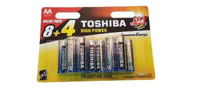 Лот: 20737442. Фото: 1. Батарейка Toshiba High Power... Батарейки, аккумуляторы, элементы питания