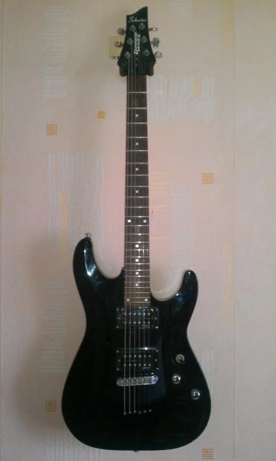 Лот: 4030333. Фото: 1. Schecter Omen-6 + комбик, процессор... Гитары