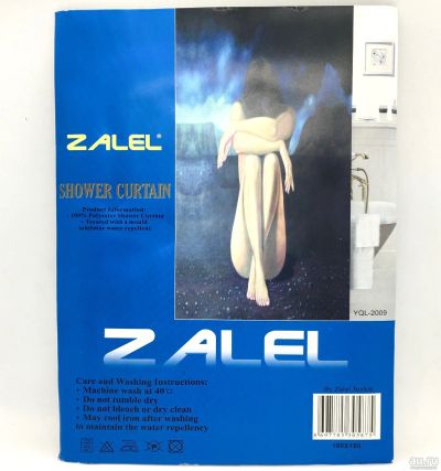 Лот: 4402117. Фото: 1. 💙 Штора для ванной ZALEL 180... Шторы для ванной