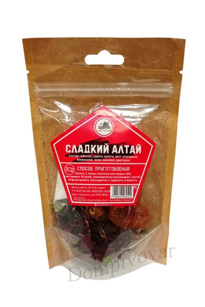 Лот: 15103737. Фото: 1. Набор трав и специй "Сладкий Алтай... Ингредиенты для приготовления напитков