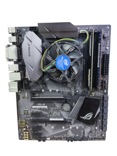 Лот: 23906365. Фото: 1. Мат.плата ASUS STRIX H270F GAMING... Материнские платы