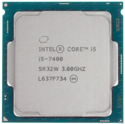Лот: 16453012. Фото: 1. Процессор I5-7400, Turbo Boost... Процессоры