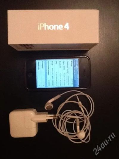 Лот: 1351183. Фото: 1. Iphone 4. Смартфоны