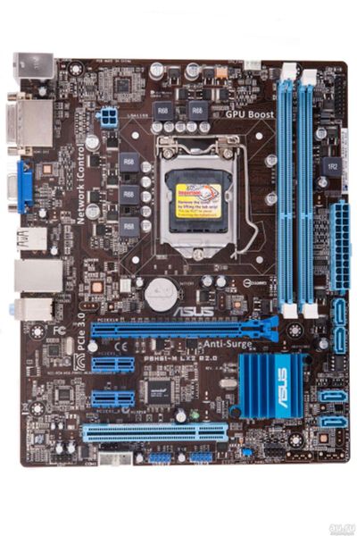 Лот: 18276292. Фото: 1. Отличная плата под LGA 1155: ASUS... Материнские платы