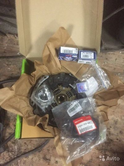 Лот: 13889786. Фото: 1. Сцепление Honda D15B, комплект. Двигатель и элементы двигателя