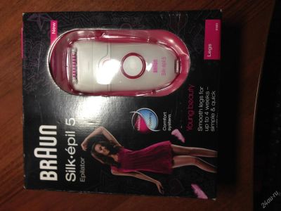 Лот: 3813672. Фото: 1. Эпилятор Braun Silk-epil 5 новый. Укладка и стрижка волос, бритьё, эпиляция