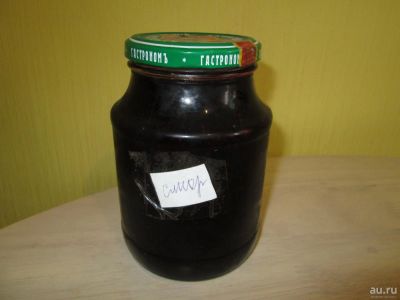 Лот: 9370571. Фото: 1. Варенье из черной смородины. Домашние заготовки