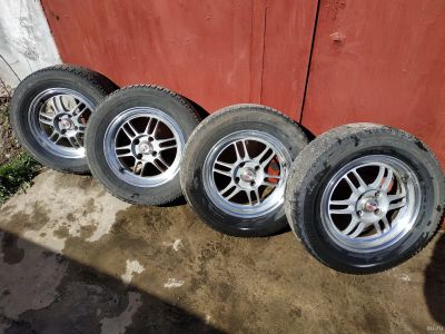 Лот: 13790129. Фото: 1. Колеса Enkei RPF1 Bridgestone... Шины на дисках