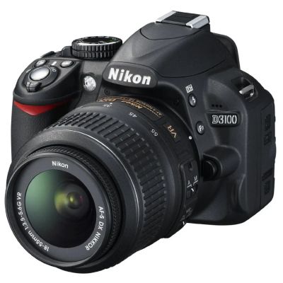 Лот: 5438722. Фото: 1. Nikon D3100 AF-S DX 18-55 Kit. Цифровые зеркальные