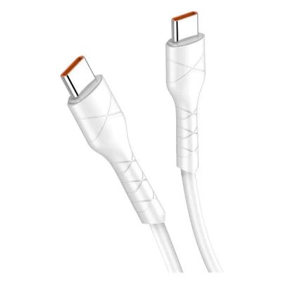Лот: 25107692. Фото: 1. Кабель Deppa USB-C/USB-C, 65 Вт... Дата-кабели, переходники