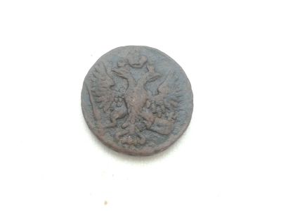 Лот: 6466351. Фото: 1. Денга 1749.Оригинал. Россия до 1917 года