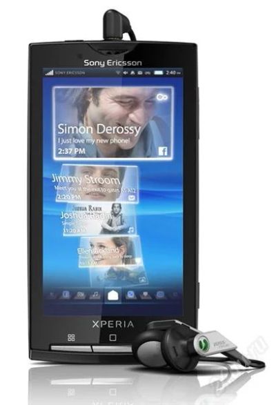 Лот: 1338056. Фото: 1. Sony Ericsson xperia x10i (Black... Смартфоны
