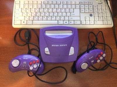 Лот: 8611088. Фото: 1. Консоль, sega mega drive, новодел. Игровые приставки, консоли