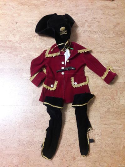 Лот: 15159236. Фото: 1. Костюм пирата на 5 лет. Детские карнавальные, праздничные костюмы
