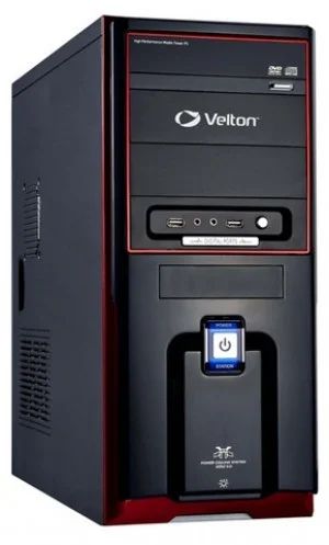 Лот: 4552858. Фото: 1. Корпус ATX Б БП Velton 3029 чёрный... Корпуса, блоки питания