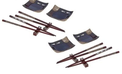 Лот: 3508754. Фото: 1. набор для суши №3 (4 персоны). Сервизы, наборы посуды