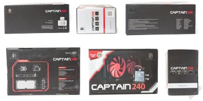 Лот: 5911212. Фото: 1. Новая СВО Deepcool Captain 240. Системы охлаждения