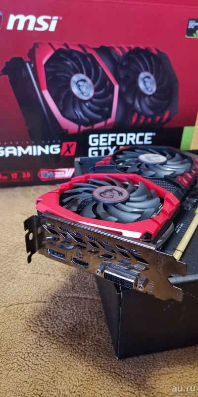 Лот: 17149782. Фото: 1. Видеокарта MSI GeForce GTX 1050... Видеокарты