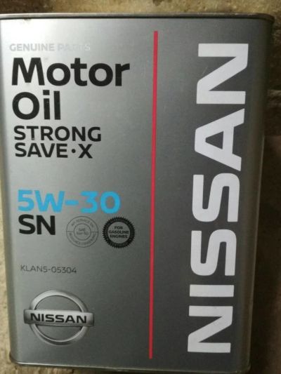 Лот: 10033604. Фото: 1. Nissan EXTRA 5W30 SAVE X SM/SN... Масла, жидкости