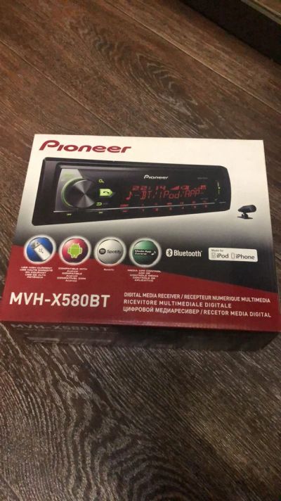 Лот: 14939203. Фото: 1. Pioneer MVH-X580BT. Автомагнитолы