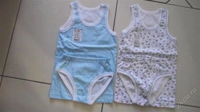 Лот: 2673345. Фото: 1. Комплект трусы с майкой. Нижнее белье