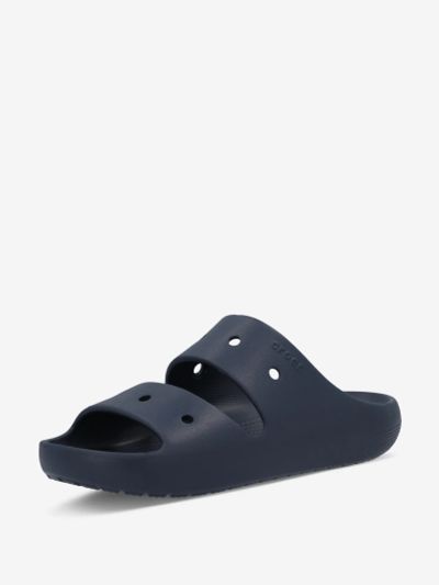Лот: 25370043. Фото: 1. Шлепанцы Crocs Classic v2, Синий. Шлепанцы, сланцы