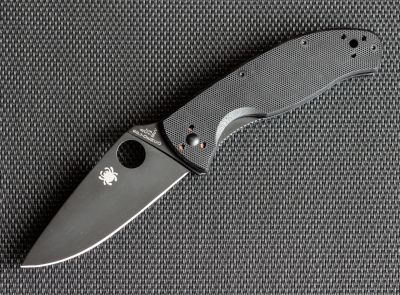 Лот: 3113977. Фото: 1. Spyderco Tenacious black. Ножи, топоры