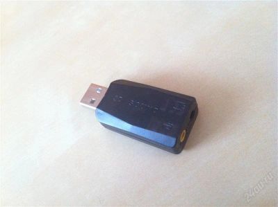 Лот: 2582021. Фото: 1. Звуковая карта USB (стерео). Звуковые карты