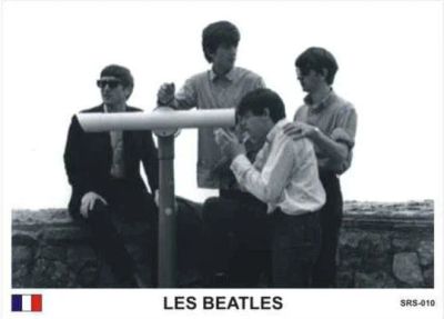 Лот: 10653933. Фото: 1. Beatles коллекционная карточка... Наклейки, фантики, вкладыши