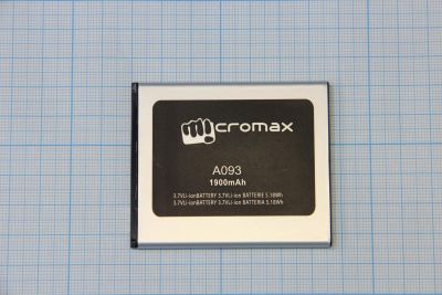 Лот: 12247637. Фото: 1. АКБ (аккумулятор) Micromax A093... Аккумуляторы