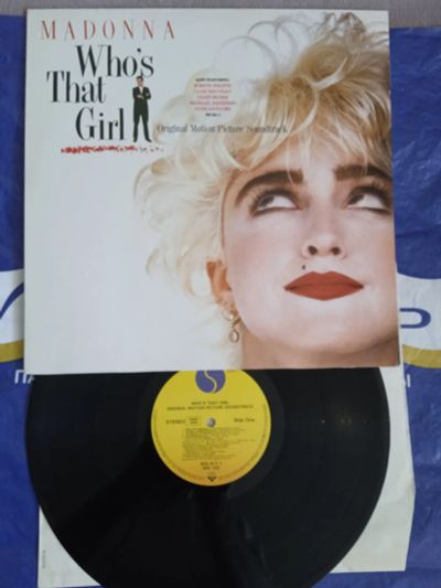 Лот: 22636962. Фото: 1. Madonna ! soundtrack ! пластинка... Аудиозаписи