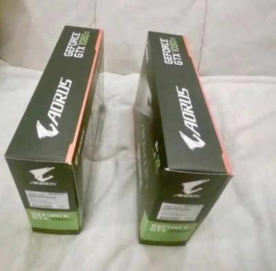 Лот: 11050017. Фото: 1. Aorus gtx 1080 ti. Видеокарты