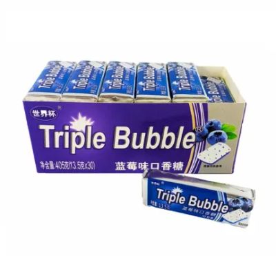 Лот: 20581583. Фото: 1. Жевательная резинка Triple Bubble... Жевательная резинка
