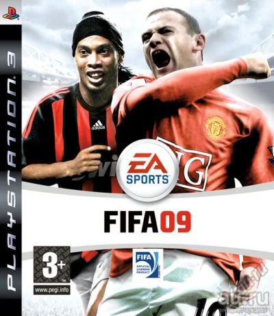Лот: 17218373. Фото: 1. Диск FIFA09 PS3. Игры для консолей