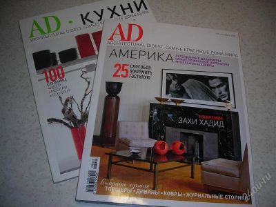 Лот: 1358843. Фото: 1. 2 журнала "AD" одним лотом. Быт и семья