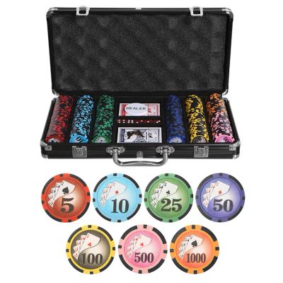 Лот: 11348389. Фото: 1. Набор для покера Royal Flush Black... Настольные игры, карты