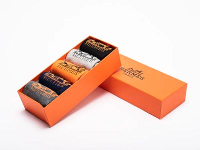 Лот: 24979326. Фото: 1. Носки длинные Hermes - 5 пар. Другое (одежда, обувь, галантерея)