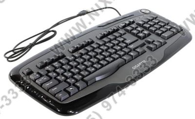 Лот: 5387848. Фото: 1. Gigabyte GK-K6800 Black USB 103КЛ... Клавиатуры и мыши