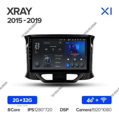 Лот: 20759022. Фото: 1. Магнитола Teyes X1 Lada X-ray... Автомагнитолы