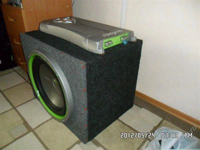 Лот: 1716534. Фото: 1. Fusion nv-sw15 и усилитель Fusion... Сабвуферы