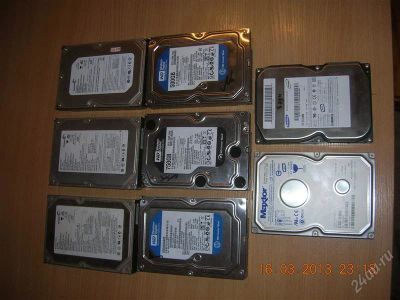 Лот: 2609305. Фото: 1. 10 неисправных жёстких дисков. Жёсткие диски (HDD)