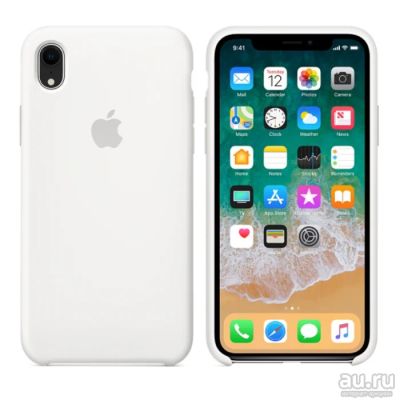 Лот: 14122362. Фото: 1. Чехол silicone case iphone XR... Чехлы, бамперы