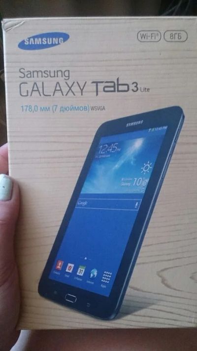 Лот: 6027375. Фото: 1. Samsung Galaxy Tab 3 lite. Планшеты